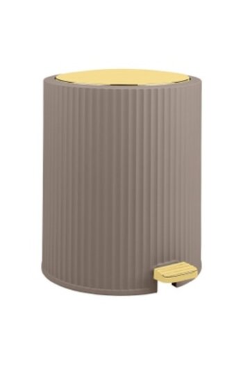 Okyanus Home Soap Dish Coliseum OKY-457-4, Brown + Gold