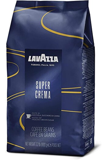 LavAzza - Super Crema Coffee Beans (1kg)