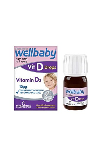 Vitabiotics WELLBABY VIT-D DROP 30ML