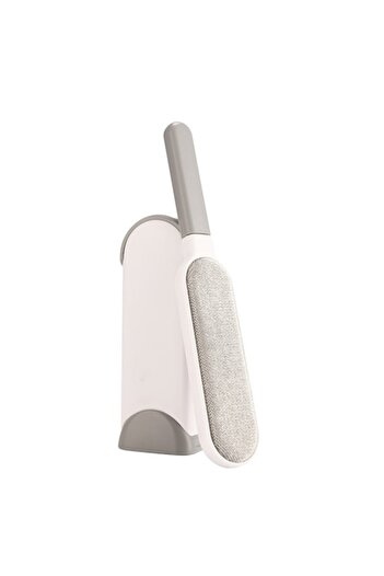 Danex Electrostatic Brush 'Flippy', Double-Sided, Self-Cleaning, 33 x 7.5 cm, Gray