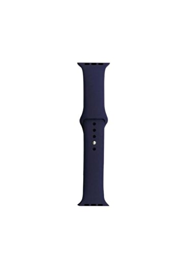 VEGA Curea silicon compatibila cu Apple Watch 38mm / 40 mm, albastru inchis