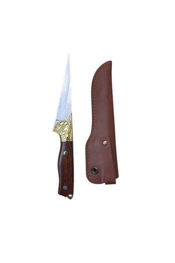 KAVI ONE Camping Knife, Stainless Steel Blade, Full Tang, 737