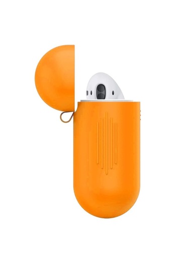 Danex AirPods Case with Ring Attachment Orange