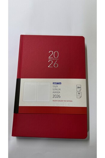 Gıpta Agenda Agenda 2026 Agenda 17*24 Daily 106-ECK 2026