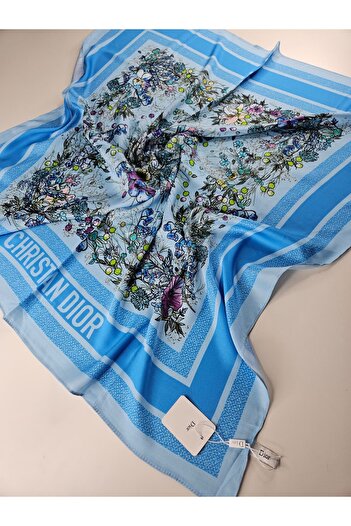 Webinay Home Cd Scarf Floral Pattern Voile Silk Scarf New Season Silk Scrafs Hijab