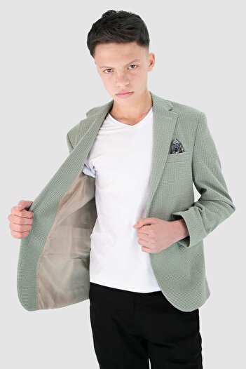 SIRRI Boys' Sports Suit Chino Pants with Jacket