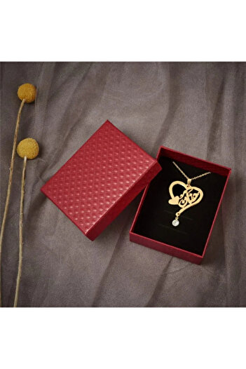 Black Season Distinctive Heart-Shaped Necklace | Gold or Silver Plated | Black Season