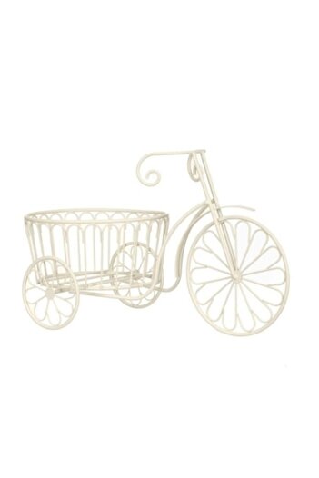 OEM Decorative Bicycle-shaped Pot Holder, Metal, 35x18x22cm