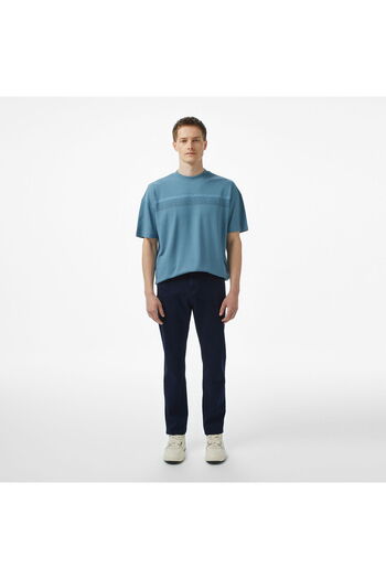Lacoste Men's Classic Fit Navy Blue Jean Trousers