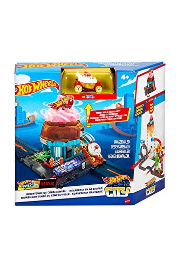 HOT WHEELS HW City Downtown Ice Cream Shop