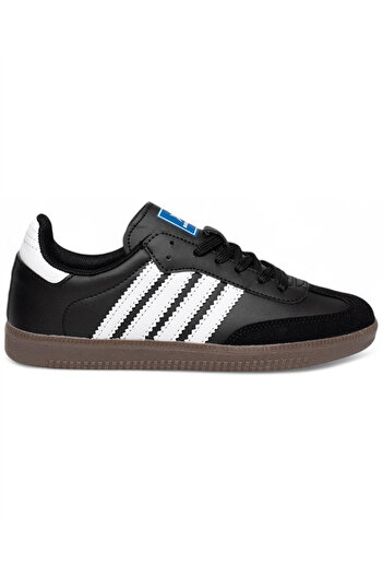 BOULDER 1726 Men's Black-White (40-44) Sneaker Shoes