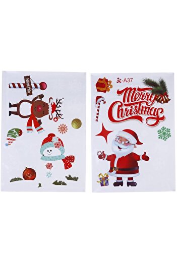 POLO SHOP Christmas window stickers set