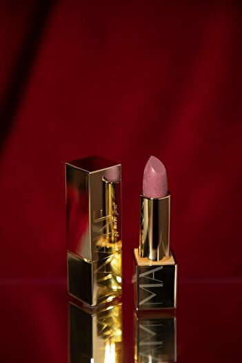 MAAKE Metallic Shine Lipstick - Ruby - BEAUTY