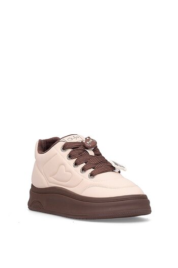 Guja 25K421 Women's Genuine Leather Classic Sneaker Brown
