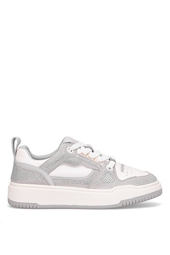 Guja 25K359-4 Women's Genuine Leather Classic Sneaker Silver