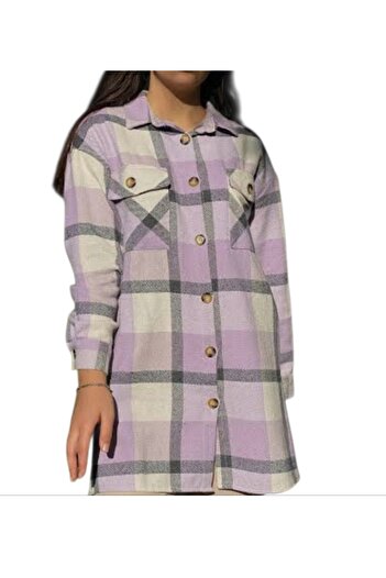 couis Women Long Lumberjack Dress