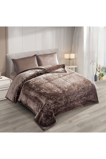 SNOOZYL Soft textured double winter blanket, 6 kg, size 200*230 cm