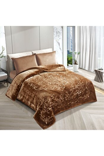 SNOOZYL Soft textured double winter blanket, 6 kg, size 200*230 cm