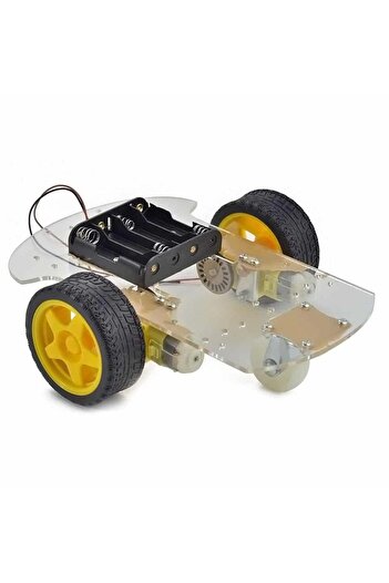 NALACAL DIY Robot Car Chassis Kit with Speed Encoder, 2WD Smart Vehicle Platform for Arduino Raspberry Pi