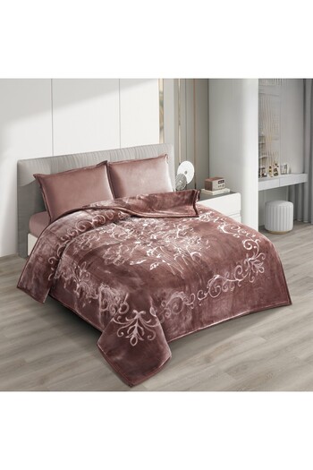 SNOOZYL Soft textured double winter blanket, 6 kg, size 200*230 cm