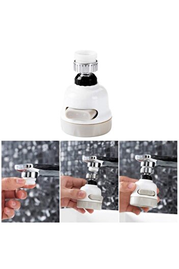 FONIX Universal Extension for Faucet with Aerator HydroSmart Max, Multifunctional, Universal, 3 Modes