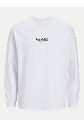Jack & Jones Jack Jones Ανδρικό Μακρυμάνικο 12251775 Λευκό