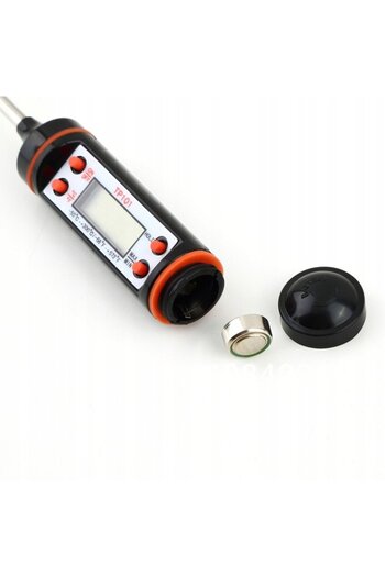 zola Digital Food Thermometer Zola® for Meat, Metallic, with Probe, -50 to 300 °C
