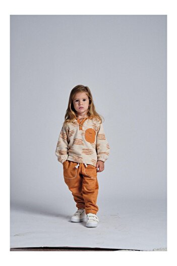 LC Waikiki Ethnic Pattern Hooded 2-Piece Set