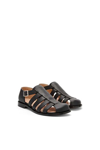 Loewe Campo Leather Sandals