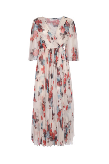 Philosophy Long Dress with floral prints