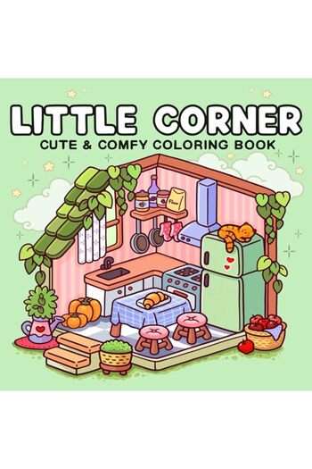 Generic Coloring Book - Relaxation in Comfortable Spaces with Adorable Goods for Adults & Teens,Cute Colouri