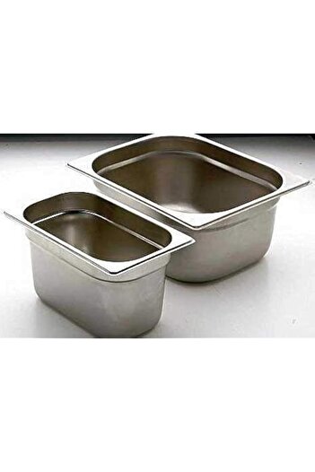 Generic Ozti Stainless Steel GN Gastronorm Container, 1/3-100 mm, Silver
