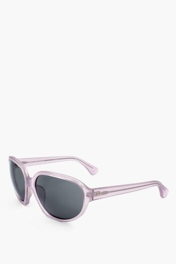 Linda Farrow Dries Van Noten Cat-Eye Sunglasses With Transparent Frame