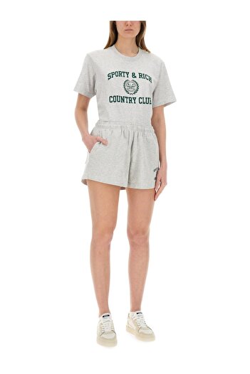 SPORTY RICH SPORTY & RICH Short Varsity