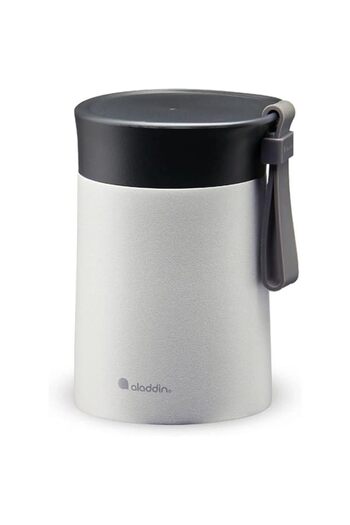 genric Aladdin Bistro Thermavac Stainless Steel Food Jar 0.4L Stone Grey – Keeps hot or Cold for 5.5 Hour