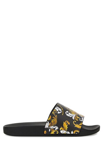 VERSACE JEANS COUTURE Slide Sandal With Logo