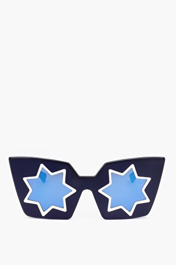 Linda Farrow Markus Lupfer Cat-Eye Sunglasses With Design Lenses
