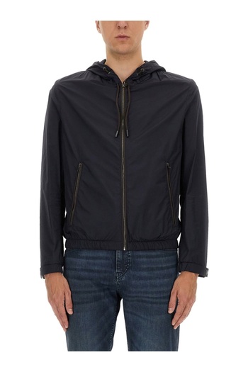 Hugo Boss "L-Calfo1" Jacket With Hood And Zipper