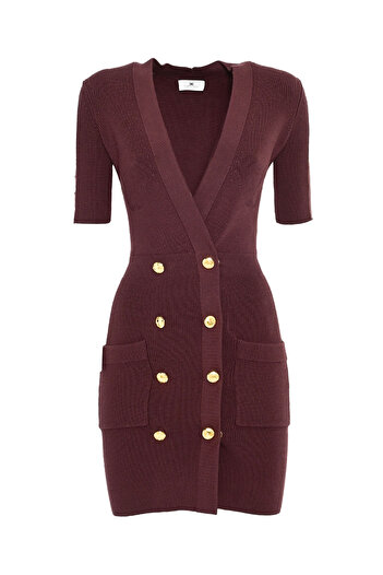 Elisabetta Franchi WOMAN'S KNITTED DRESS