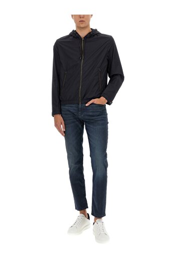 Hugo Boss "L-Calfo1" Jacket With Hood And Zipper