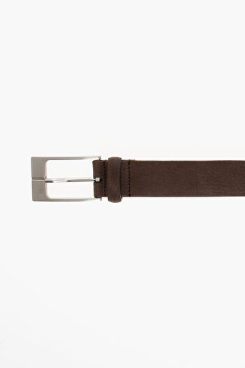Corneliani Textured Suede Belt 30Mm