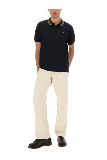 Vivienne Westwood Tricou polo clasic din bumbac piqué