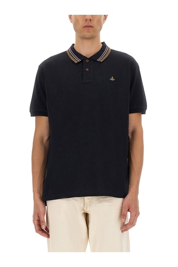 Vivienne Westwood Tricou polo clasic din bumbac piqué