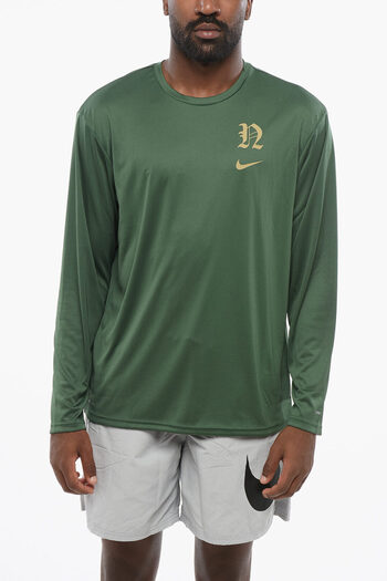 Nike Swim Long Sleeved Dri-Fit Crew-Neck T-Shirt