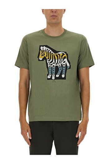 Paul Smith "Zebra Cutout" T-Shirt