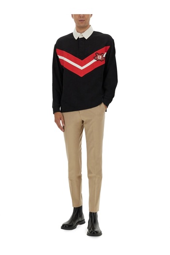 Hugo Boss Polo Shirt With College Style Logo