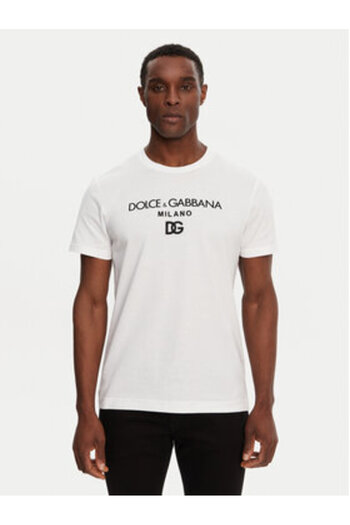 Dolce&Gabbana Ανδρικό T-Shirt Dolce Gabbana G8PD7Z G7B9X Λευκό