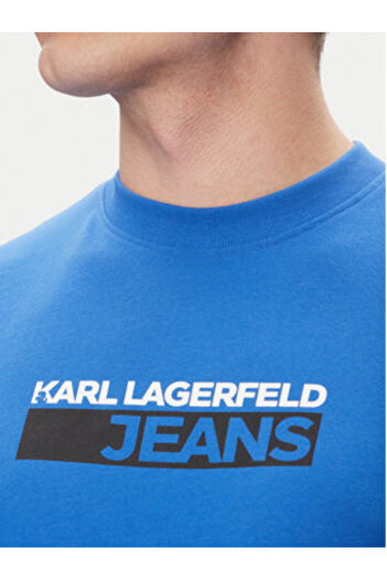 Karl Lagerfeld Ανδρικό T-Shirt A2M17074 Μπλε