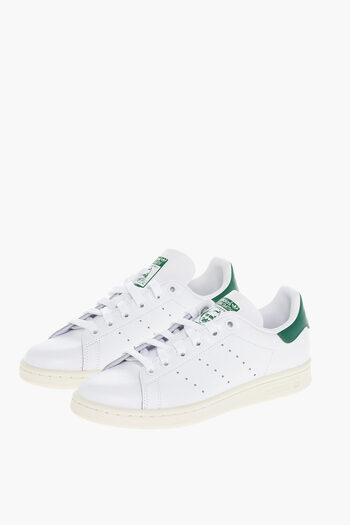 adidas Perforated Leather Stan Smith Low-Top Sneakers