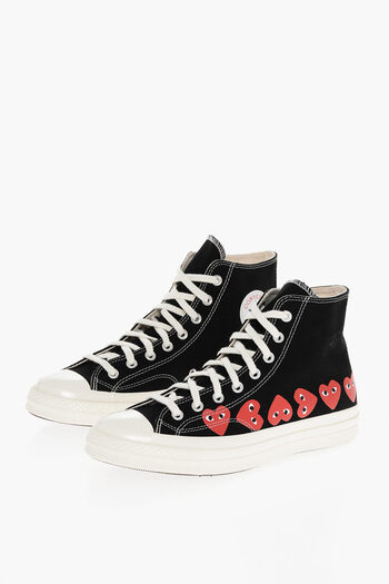 Converse Play Comme Des Garcons Chuck Taylor 70 Canvas High-Top Sneak